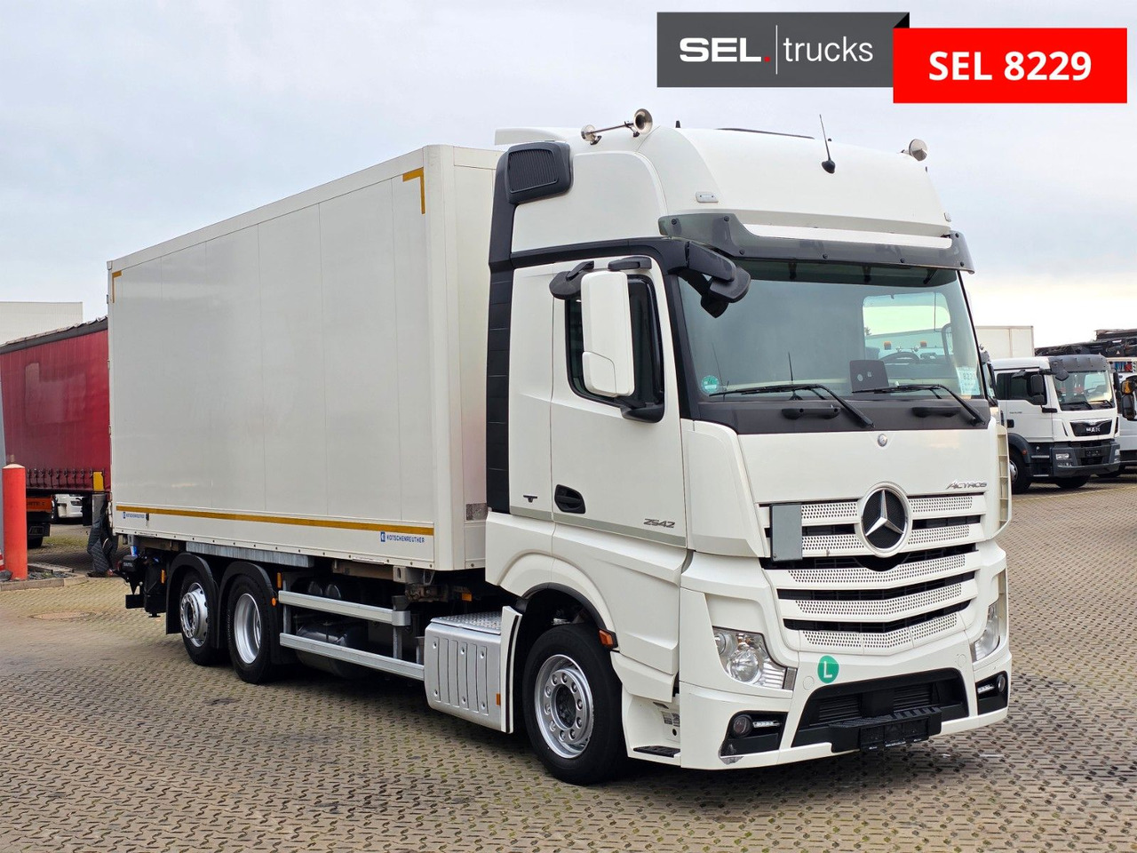 Mercedes-Benz Actros 2542 / Standklima / Ldbw / Lenkachse - Container-transport/ Vekselflak lastebil: bilde 3 Mercedes-Benz Actros 2542 / Standklima / Ldbw / Lenkachse - Container-transport/ Vekselflak lastebil: bilde 3