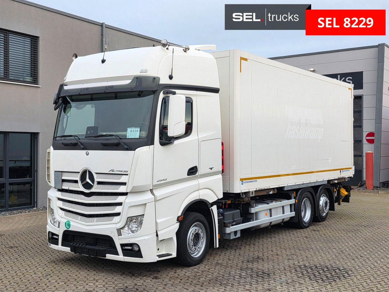 Mercedes-Benz Actros 2542 / Standklima / Ldbw / Lenkachse - Container-transport/ Vekselflak lastebil: bilde 1 Mercedes-Benz Actros 2542 / Standklima / Ldbw / Lenkachse - Container-transport/ Vekselflak lastebil: bilde 1