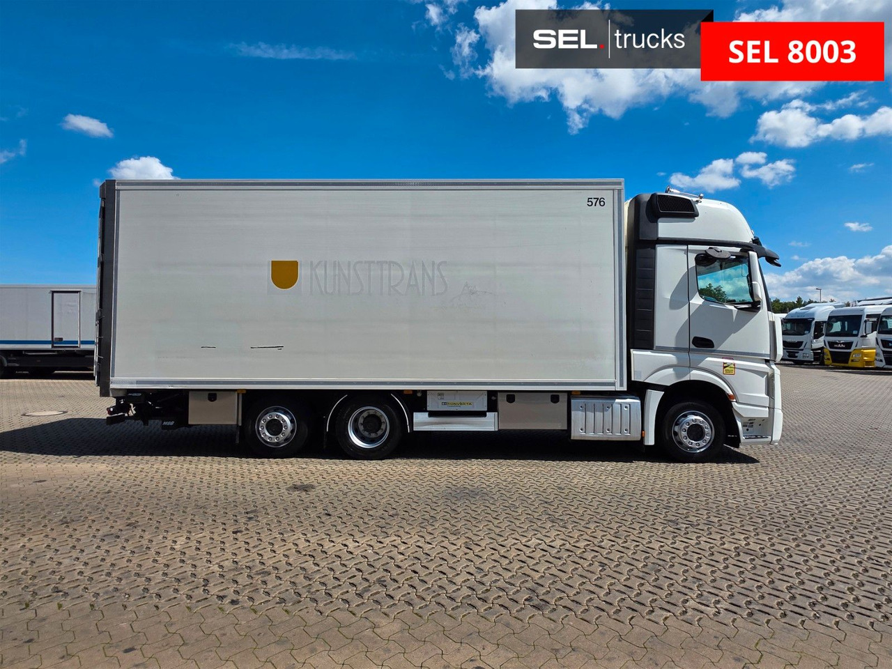 Mercedes-Benz Actros 2551 /Retarder/Ldbw/Konvekta/Lenkachse - Skapbil: bilde 4 Mercedes-Benz Actros 2551 /Retarder/Ldbw/Konvekta/Lenkachse - Skapbil: bilde 4
