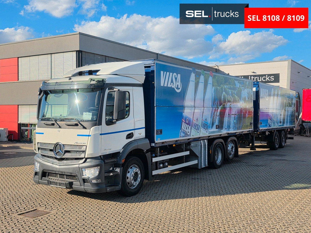 Mercedes-Benz Antos 2543 / Ldbw / Lenkachse / Liftachse - Distribusjon av drikkevarer lastebil: bilde 1 Mercedes-Benz Antos 2543 / Ldbw / Lenkachse / Liftachse - Distribusjon av drikkevarer lastebil: bilde 1