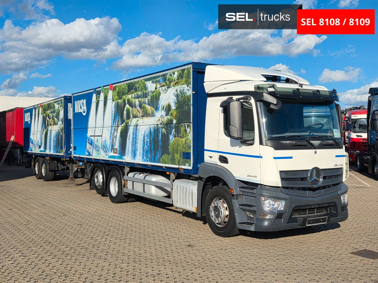 Mercedes-Benz Antos 2543 / Ldbw / Lenkachse / Liftachse - Distribusjon av drikkevarer lastebil: bilde 3 Mercedes-Benz Antos 2543 / Ldbw / Lenkachse / Liftachse - Distribusjon av drikkevarer lastebil: bilde 3