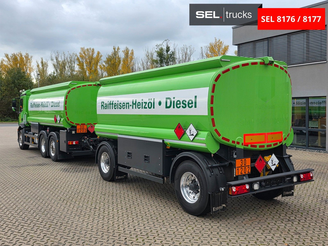 Tankbil Mercedes-Benz Antos 2643 / Ret. / ADR AT / Lenkachse /KOMPLETT: bilde 7