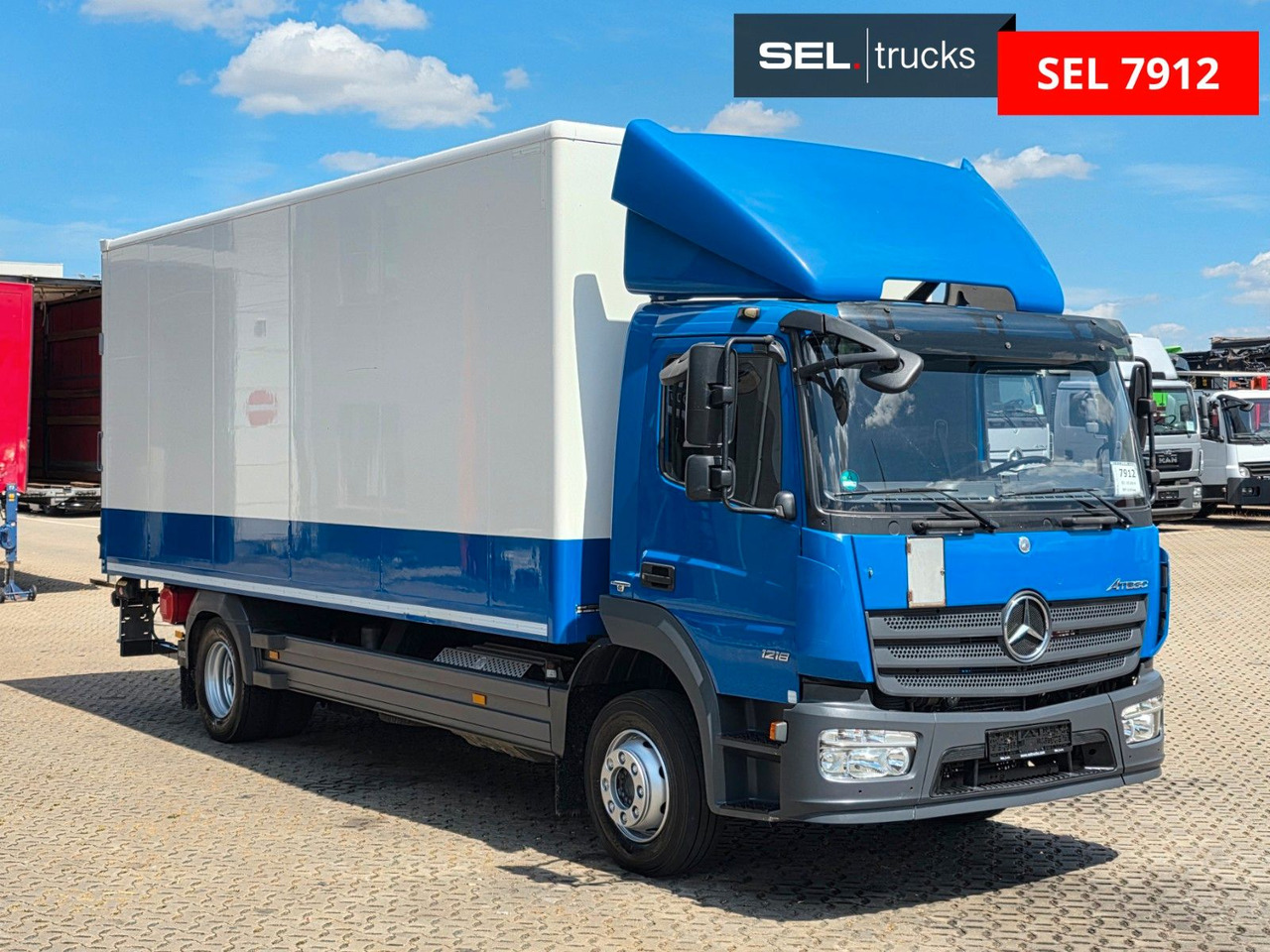 Mercedes-Benz Atego 1218 / Ladebordwand - Skapbil: bilde 3 Mercedes-Benz Atego 1218 / Ladebordwand - Skapbil: bilde 3
