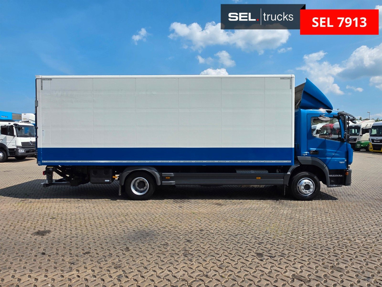 Mercedes-Benz Atego 1221 / Ladebordwand - Skapbil: bilde 4 Mercedes-Benz Atego 1221 / Ladebordwand - Skapbil: bilde 4