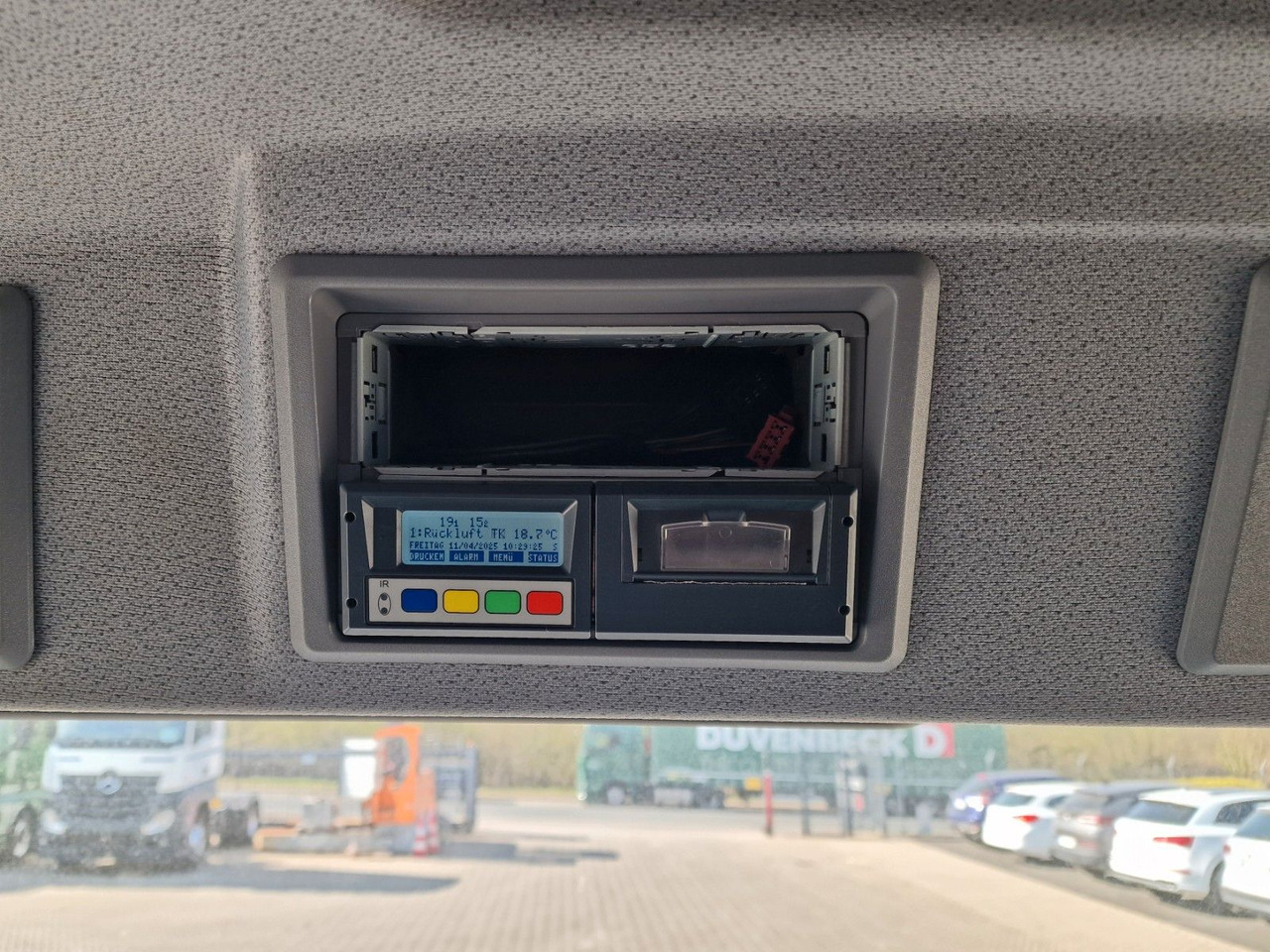 Lastebil med kjøl Mercedes-Benz Atego 1530 / Ladebordwand / Frigoblock FK25L: bilde 21