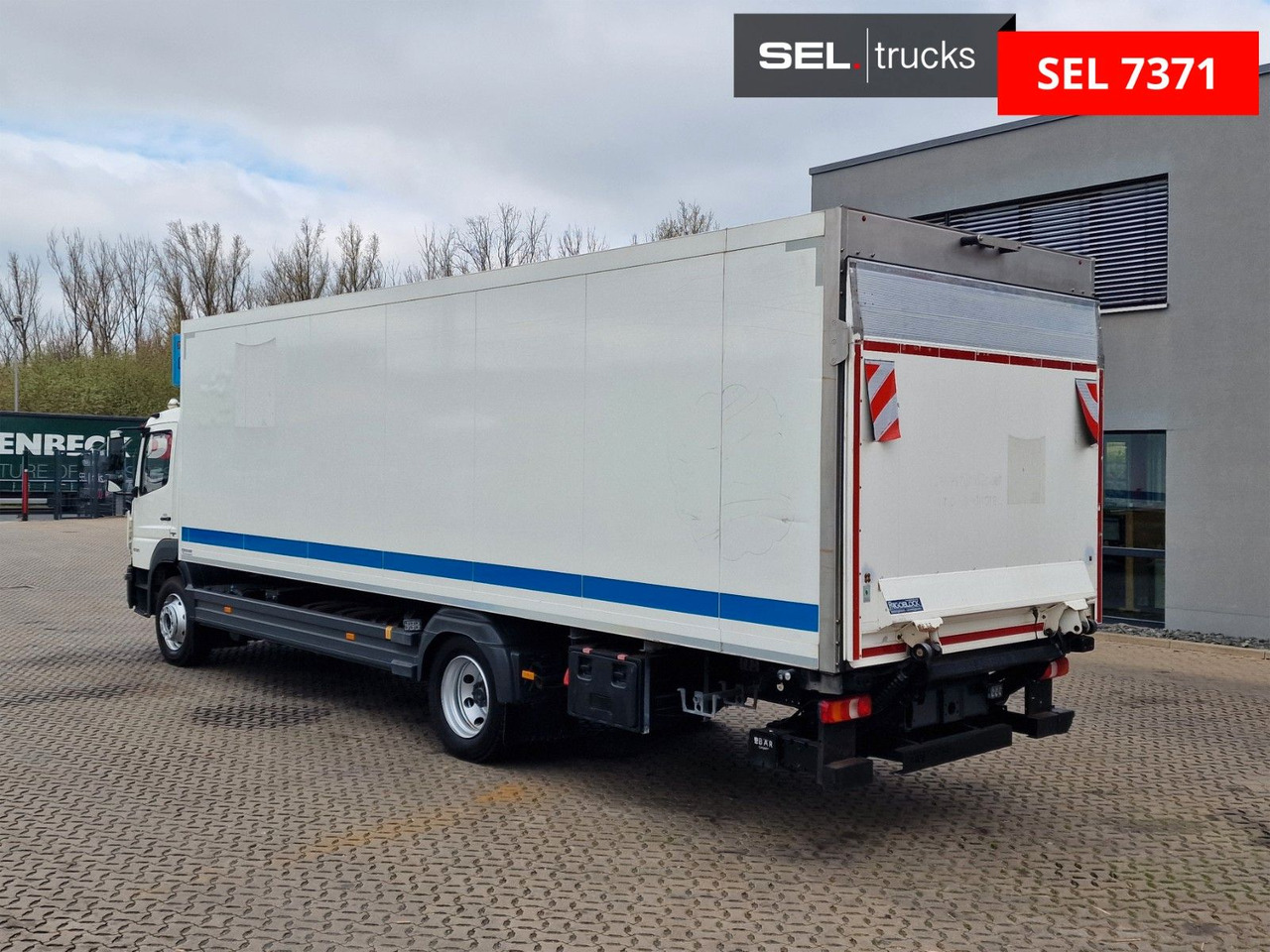 Lastebil med kjøl Mercedes-Benz Atego 1530 / Ladebordwand / Frigoblock FK25L: bilde 7