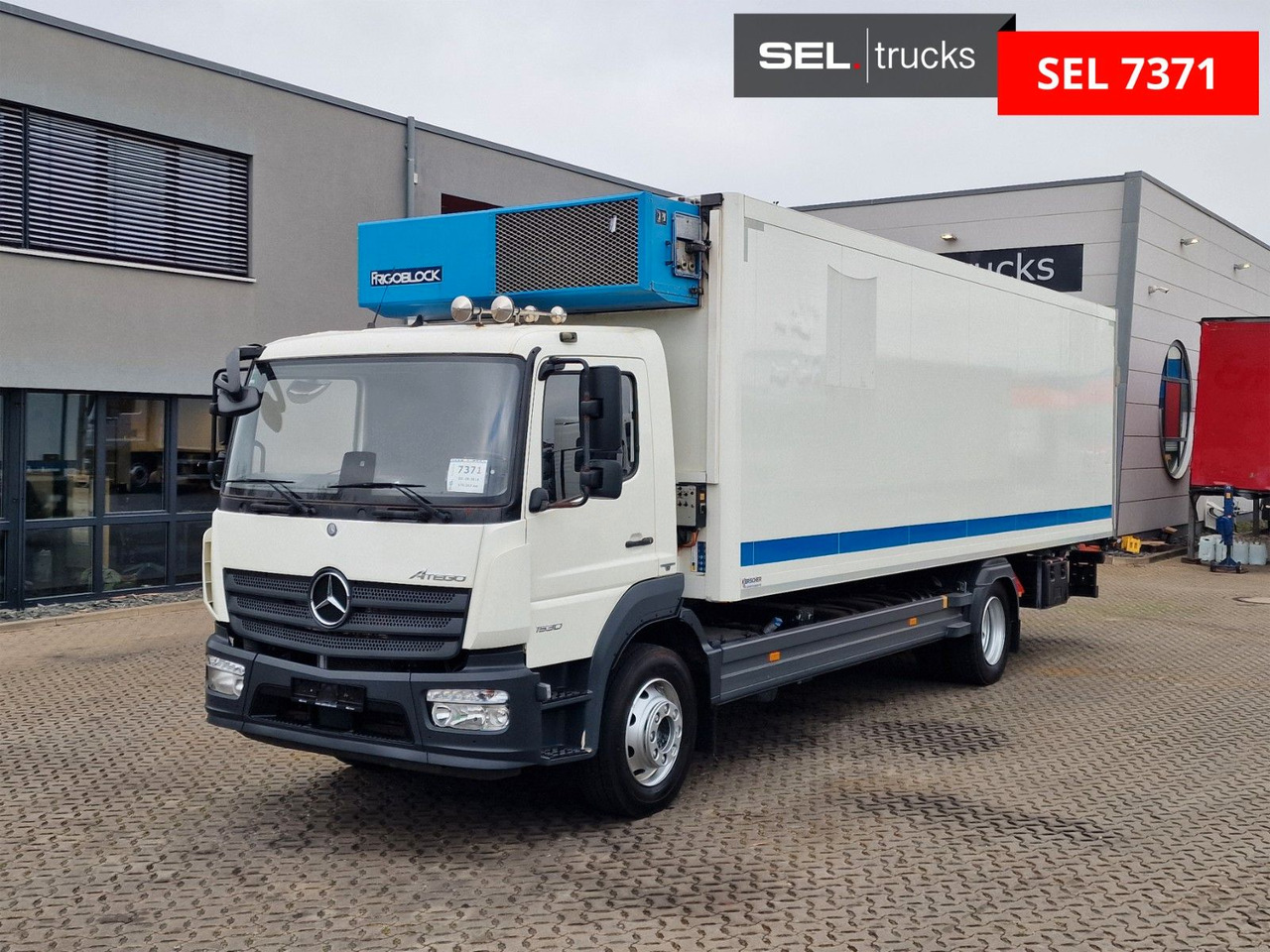 Lastebil med kjøl Mercedes-Benz Atego 1530 / Ladebordwand / Frigoblock FK25L: bilde 1