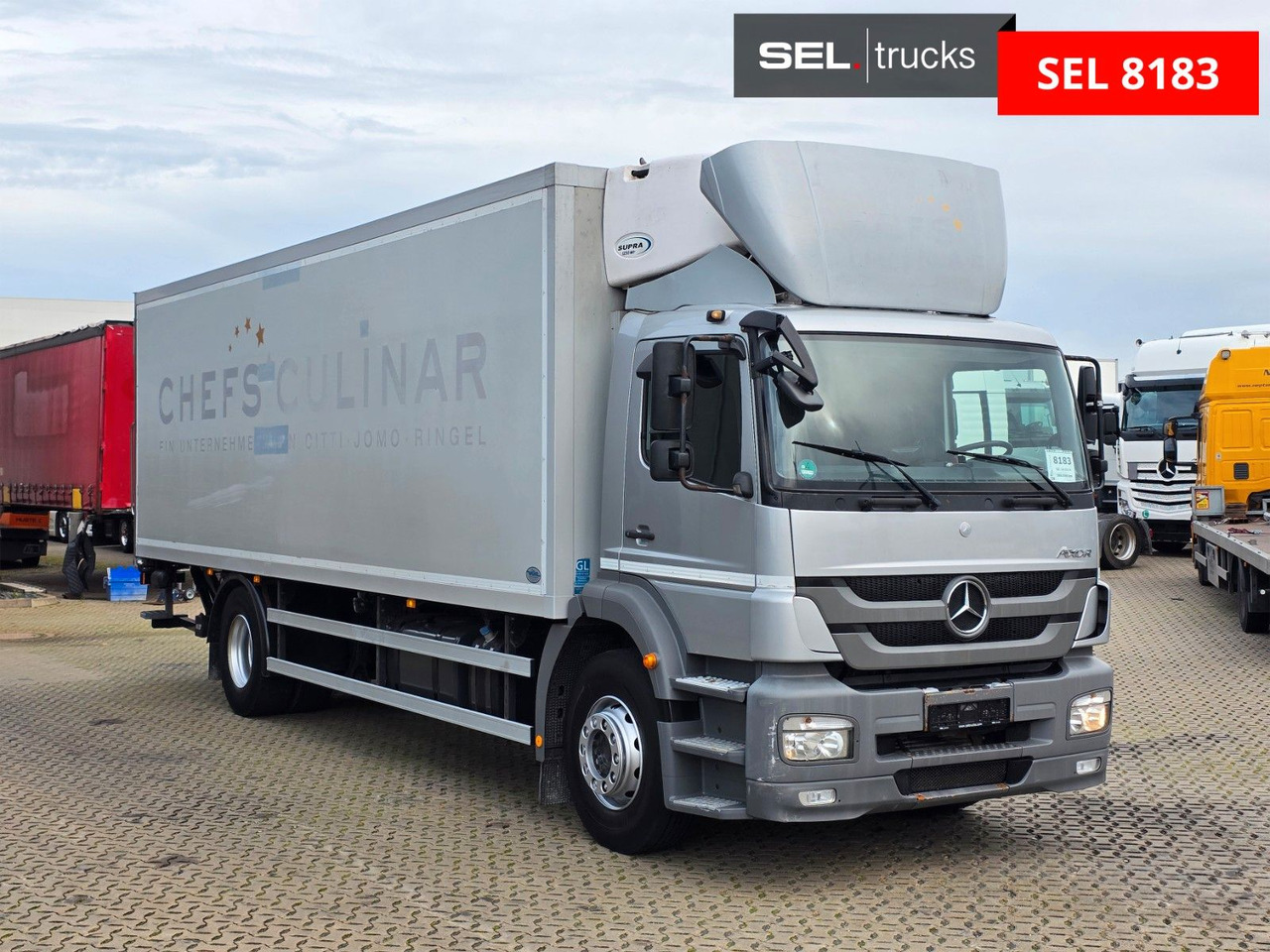 Mercedes-Benz Axor 1826 / Ladebordwand / Carrier Supra 1250 Mt - Lastebil med kjøl: bilde 3 Mercedes-Benz Axor 1826 / Ladebordwand / Carrier Supra 1250 Mt - Lastebil med kjøl: bilde 3
