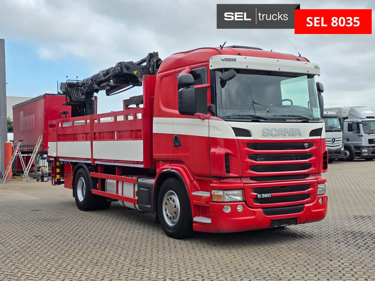 Scania G 360 LB4X2MNA / Retarder / Ohne Fernbedienung - Kranbil: bilde 3 Scania G 360 LB4X2MNA / Retarder / Ohne Fernbedienung - Kranbil: bilde 3