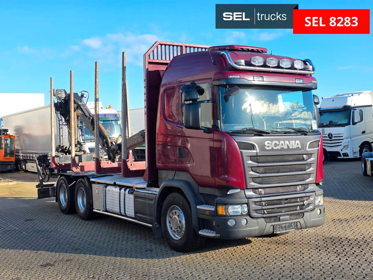 Scania R 580 LB6X4HNB / Retarder / Palfinger / V8 - Tømmerbil, Kranbil: bilde 3 Scania R 580 LB6X4HNB / Retarder / Palfinger / V8 - Tømmerbil, Kranbil: bilde 3
