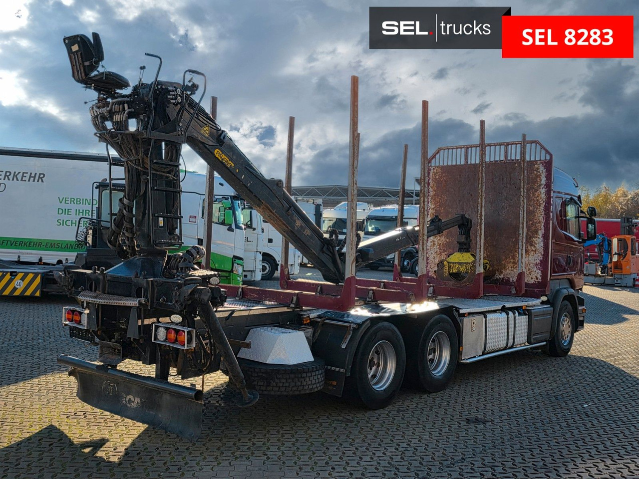 Scania R 580 LB6X4HNB / Retarder / Palfinger / V8 - Tømmerbil, Kranbil: bilde 5 Scania R 580 LB6X4HNB / Retarder / Palfinger / V8 - Tømmerbil, Kranbil: bilde 5