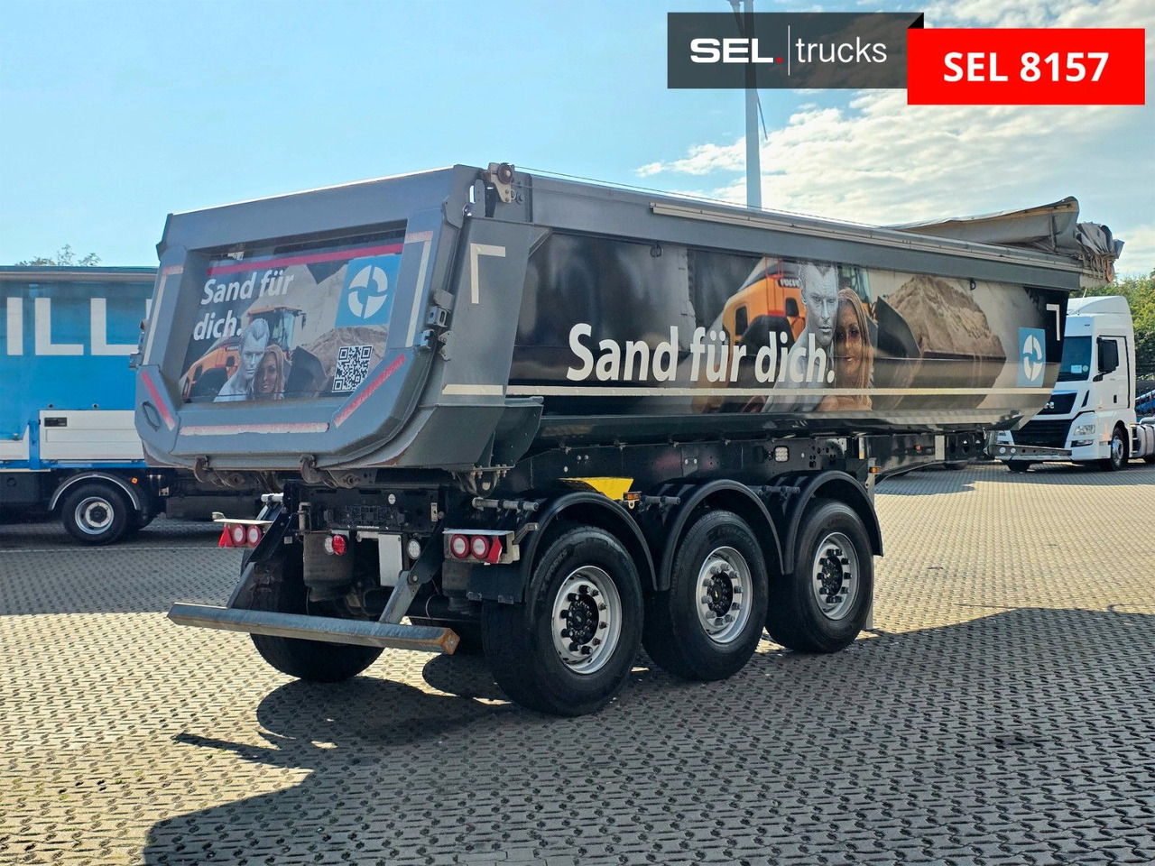 Schmitz Cargobull SKI 24 SL 7.2 / Kipperabdeckung / Liftachse - Tippsemi: bilde 5 Schmitz Cargobull SKI 24 SL 7.2 / Kipperabdeckung / Liftachse - Tippsemi: bilde 5