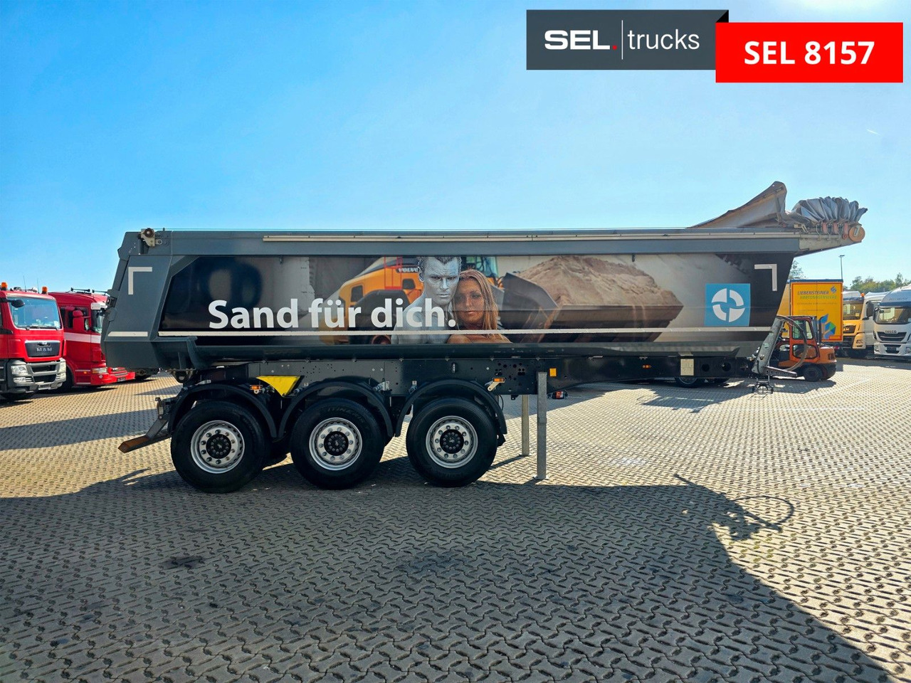 Schmitz Cargobull SKI 24 SL 7.2 / Kipperabdeckung / Liftachse - Tippsemi: bilde 4 Schmitz Cargobull SKI 24 SL 7.2 / Kipperabdeckung / Liftachse - Tippsemi: bilde 4