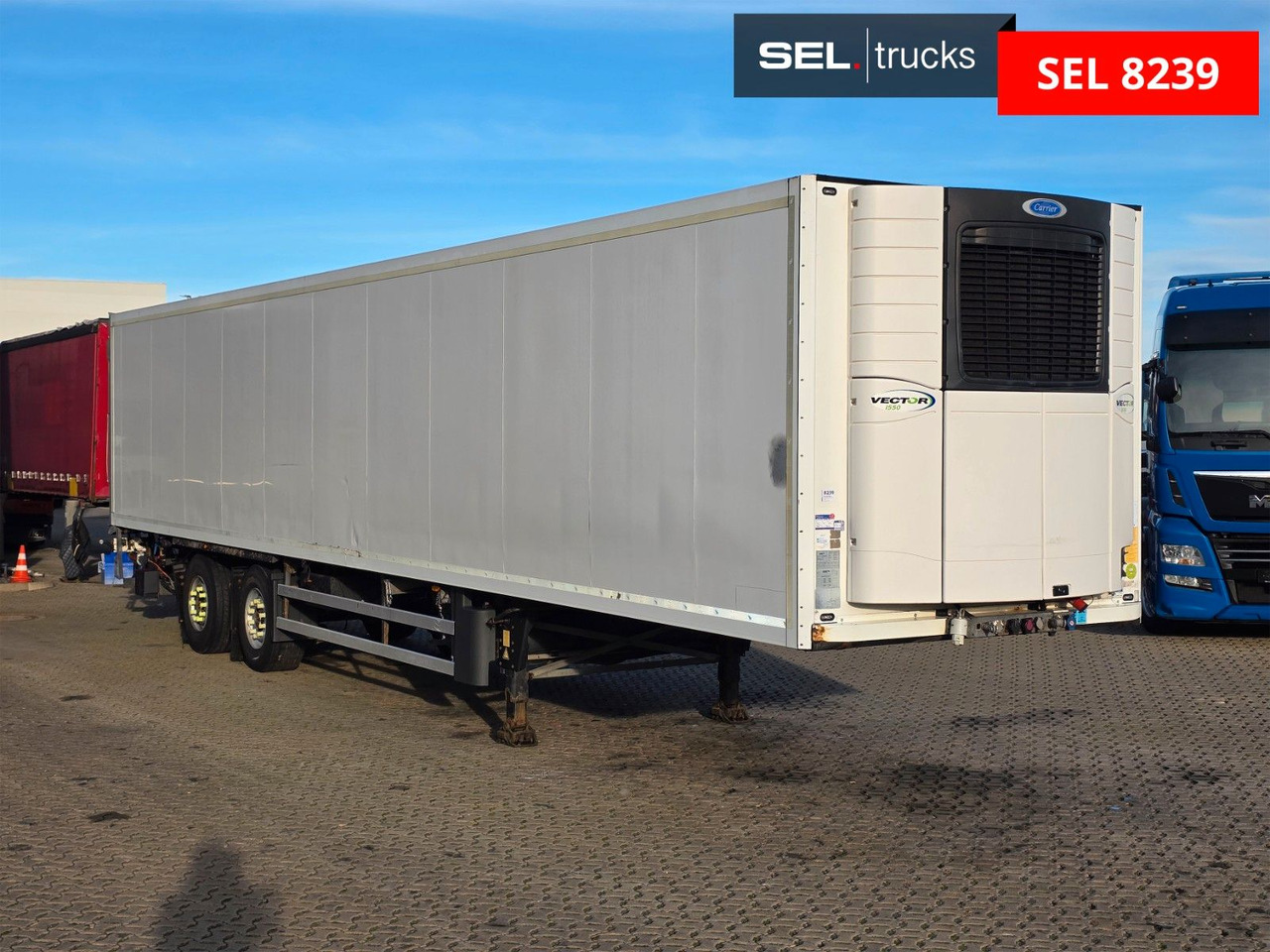 Schmitz Cargobull SKO 20/LZG-13.4 FP 45 / Ldbw / Carrier / Lenka. - Kjølesemi: bilde 3 Schmitz Cargobull SKO 20/LZG-13.4 FP 45 / Ldbw / Carrier / Lenka. - Kjølesemi: bilde 3