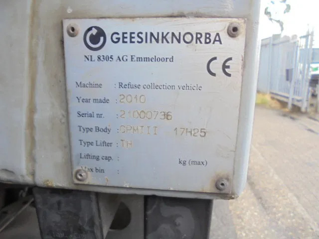 Søppelbil DAF CF 75 310 NL KENTEKEN TUV-APK 01-26: bilde 20