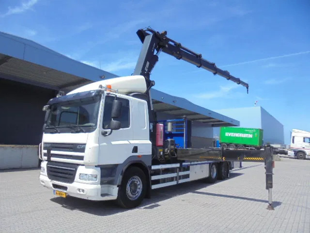 DAF CF 85 360 6X2 HIAB 477/5 NL TRUCK - Planbil, Kranbil: bilde 1 DAF CF 85 360 6X2 HIAB 477/5 NL TRUCK - Planbil, Kranbil: bilde 1