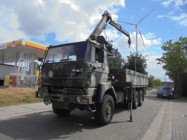 DAF YHZ 2300 6X6 + HIAB CRANE - Planbil, Kranbil: bilde 1 DAF YHZ 2300 6X6 + HIAB CRANE - Planbil, Kranbil: bilde 1