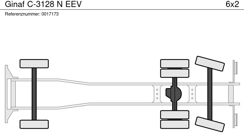 Søppelbil Ginaf C-3128 N EEV: bilde 20