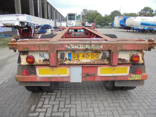 Krone SZC 20 Z STEEL SUSPENSION NL KENTEKEN 6 IN STOCK - Container-transport/ Vekselflak semitrailer: bilde 5 Krone SZC 20 Z STEEL SUSPENSION NL KENTEKEN 6 IN STOCK - Container-transport/ Vekselflak semitrailer: bilde 5