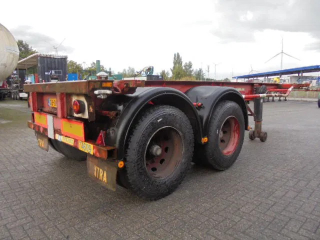 Krone SZC 20 Z STEEL SUSPENSION NL KENTEKEN - Container-transport/ Vekselflak semitrailer: bilde 4 Krone SZC 20 Z STEEL SUSPENSION NL KENTEKEN - Container-transport/ Vekselflak semitrailer: bilde 4