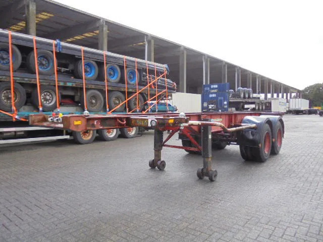 Krone SZC 20 Z STEEL SUSPENSION NL KENTEKEN - Container-transport/ Vekselflak semitrailer: bilde 1 Krone SZC 20 Z STEEL SUSPENSION NL KENTEKEN - Container-transport/ Vekselflak semitrailer: bilde 1