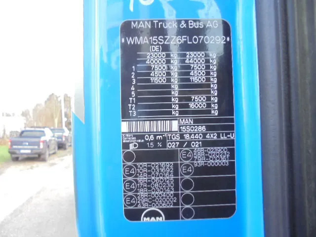 Transporter lastebil MAN TGS 23.440 6X2 RETARDER: bilde 18 Transporter lastebil MAN TGS 23.440 6X2 RETARDER: bilde 18