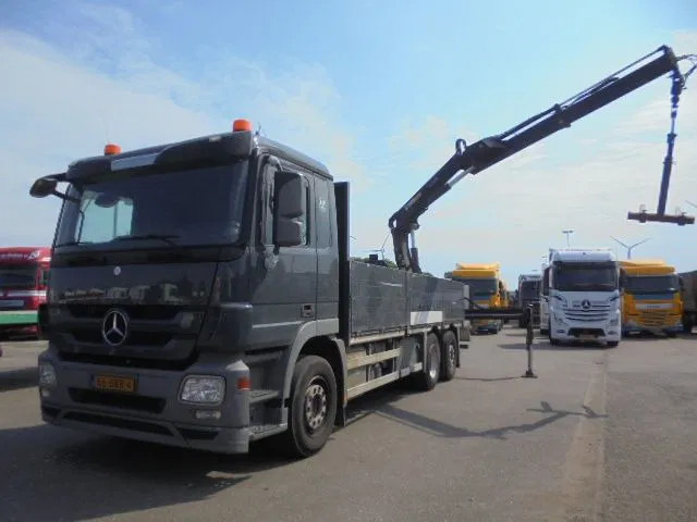Mercedes-Benz Actros 2532 LTNLA - Planbil, Kranbil: bilde 1 Mercedes-Benz Actros 2532 LTNLA - Planbil, Kranbil: bilde 1