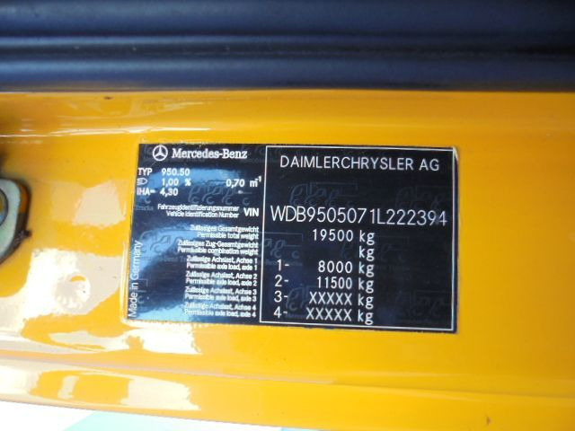 Vakuum lastebil Mercedes-Benz Axor 1829 + HAMMELMAN: bilde 6