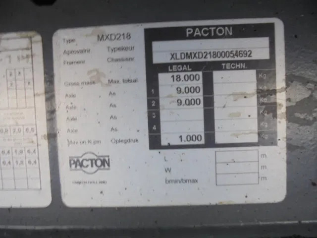 Leie Pacton MXD218 Pacton MXD218: bilde 19