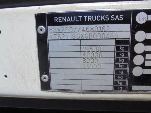 Liftdumper lastebil Renault Premium 280 VDL NL TRUCK: bilde 19 Liftdumper lastebil Renault Premium 280 VDL NL TRUCK: bilde 19