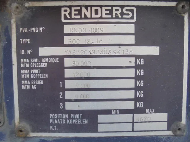 Container-transport/ Vekselflak semitrailer Renders ROC 12.18 20FT: bilde 10 Container-transport/ Vekselflak semitrailer Renders ROC 12.18 20FT: bilde 10