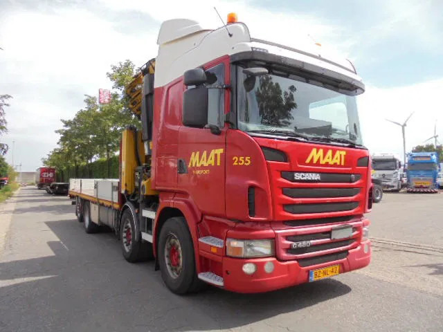 Scania G480 8X2 RETARDER NL TRUCK - Kranbil: bilde 3 Scania G480 8X2 RETARDER NL TRUCK - Kranbil: bilde 3