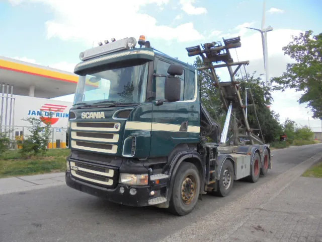 Scania R420 LB 8X2 LIFTAS - Lastebil med kabelsystem, Kranbil: bilde 2 Scania R420 LB 8X2 LIFTAS - Lastebil med kabelsystem, Kranbil: bilde 2