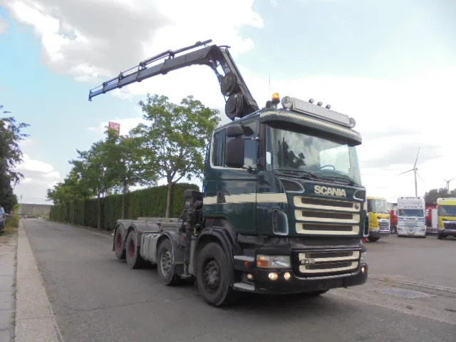 Scania R420 LB 8X2 LIFTAS - Lastebil med kabelsystem, Kranbil: bilde 3 Scania R420 LB 8X2 LIFTAS - Lastebil med kabelsystem, Kranbil: bilde 3