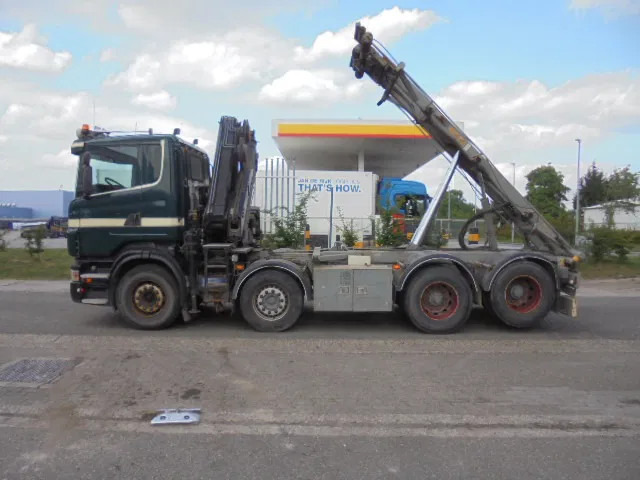 Scania R420 LB 8X2 LIFTAS - Lastebil med kabelsystem, Kranbil: bilde 4 Scania R420 LB 8X2 LIFTAS - Lastebil med kabelsystem, Kranbil: bilde 4