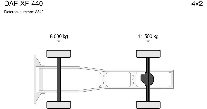 Trekkvogn DAF XF 440: bilde 20 Trekkvogn DAF XF 440: bilde 20