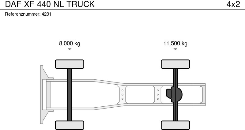 Trekkvogn DAF XF 440 NL TRUCK: bilde 19