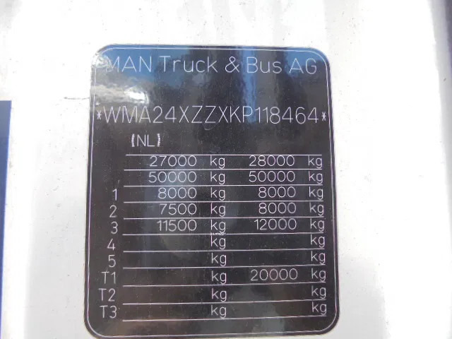 Trekkvogn MAN TGX 26.500 XXL NL TRUCK SMART TACHO 16X IN STOCK: bilde 20