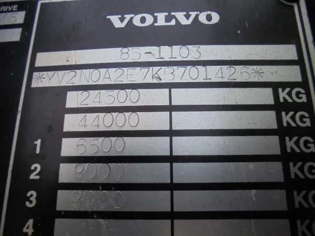 Volvo N 10 6X6 L + FASSI 3X IN STOCK - Planbil, Kranbil: bilde 4 Volvo N 10 6X6 L + FASSI 3X IN STOCK - Planbil, Kranbil: bilde 4