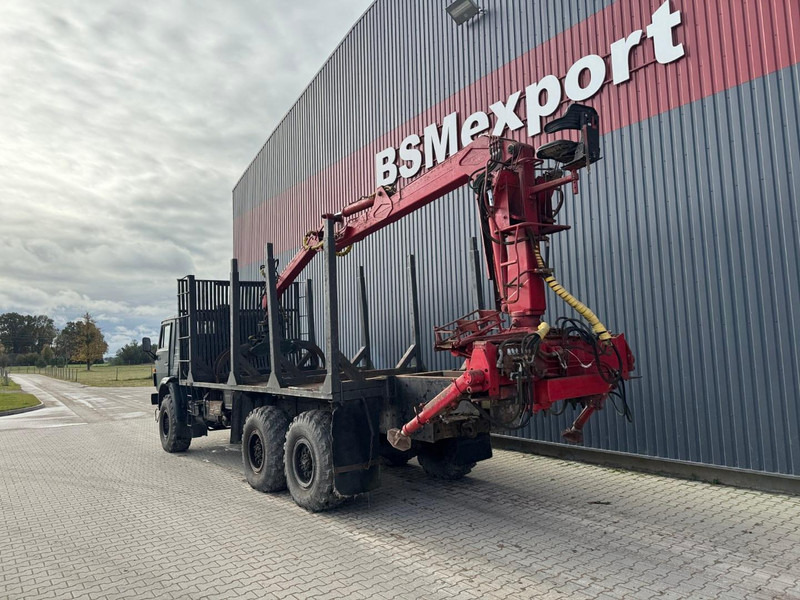 Kamaz 43101, 6x6 - Tømmerbil, Kranbil: bilde 4 Kamaz 43101, 6x6 - Tømmerbil, Kranbil: bilde 4