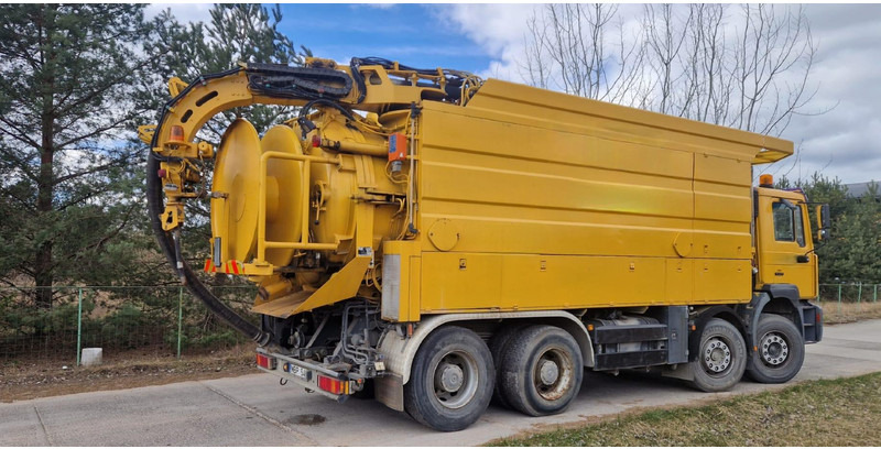 MAN 35.464 channel cleaner, 8x4 full spring, manual - Vakuum lastebil: bilde 4 MAN 35.464 channel cleaner, 8x4 full spring, manual - Vakuum lastebil: bilde 4