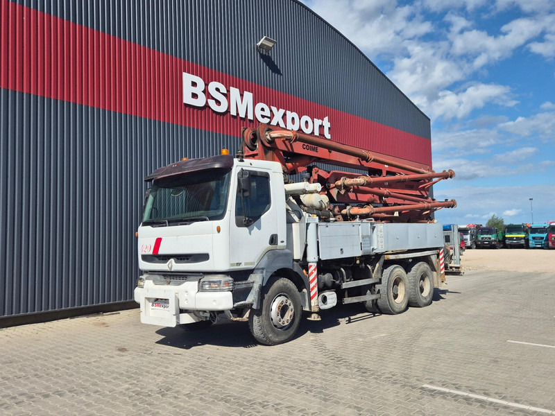 Renault Kerax 420 + COIME PDF 33.5 E - Betongpumpe: bilde 1 Renault Kerax 420 + COIME PDF 33.5 E - Betongpumpe: bilde 1