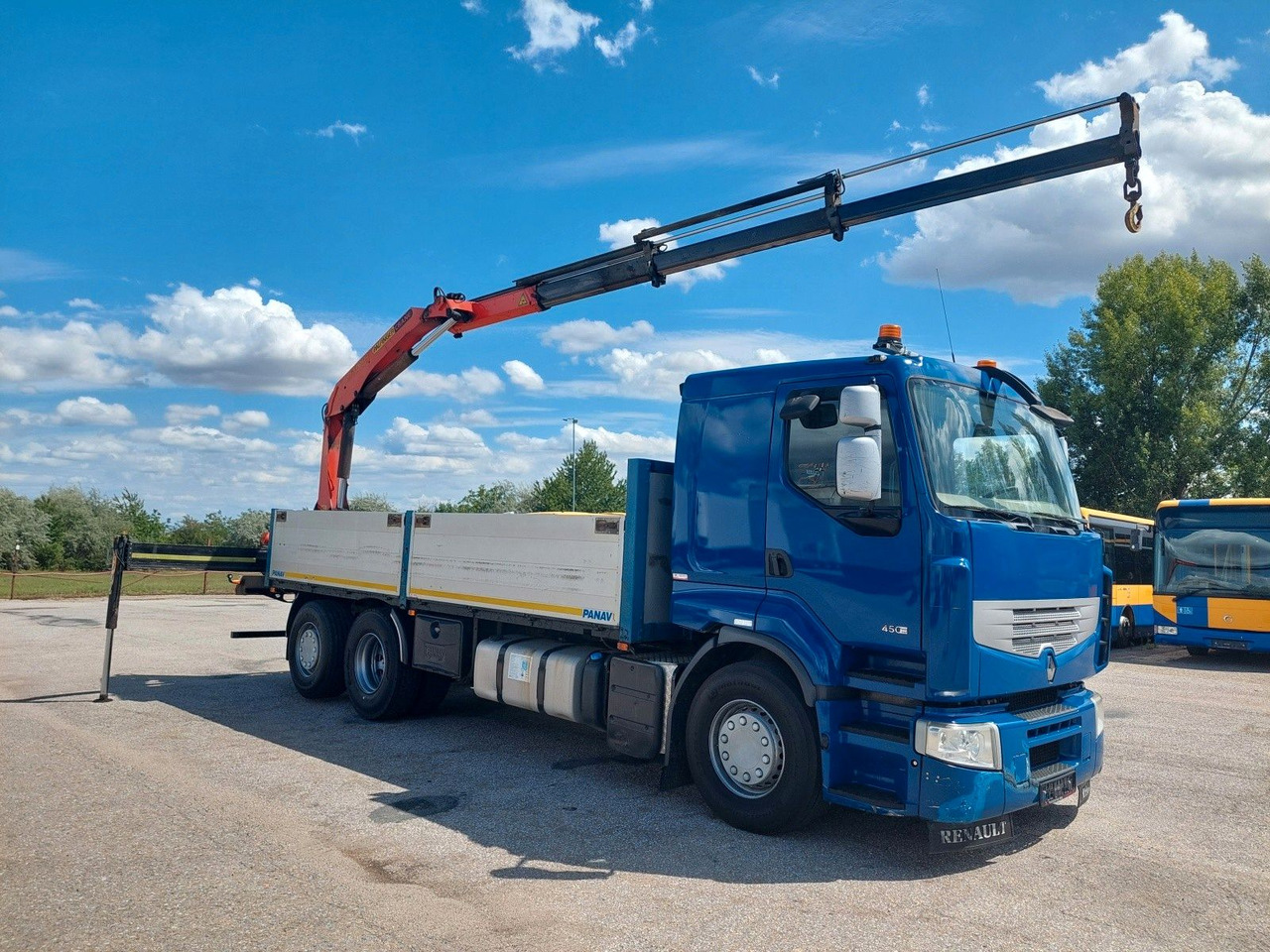 Renault Premium DXI R450.26 HR Palfinger PK 15.500 - Planbil, Kranbil: bilde 2 Renault Premium DXI R450.26 HR Palfinger PK 15.500 - Planbil, Kranbil: bilde 2