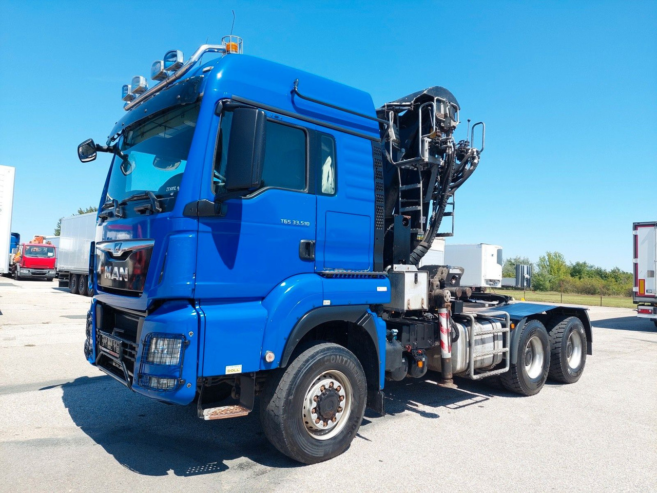 MAN TG3 33.510 6X6 BL KRAN LANGHOLZ Kesla 2117ZT94 - Trekkvogn: bilde 1 MAN TG3 33.510 6X6 BL KRAN LANGHOLZ Kesla 2117ZT94 - Trekkvogn: bilde 1