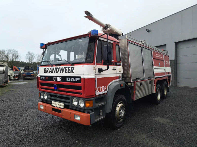 Brannbil DAF 2700 CANNON 5500L WATER FIRE TRUCK - ONLY 76 000 KM - VIDEOS AVAILABLE: bilde 1