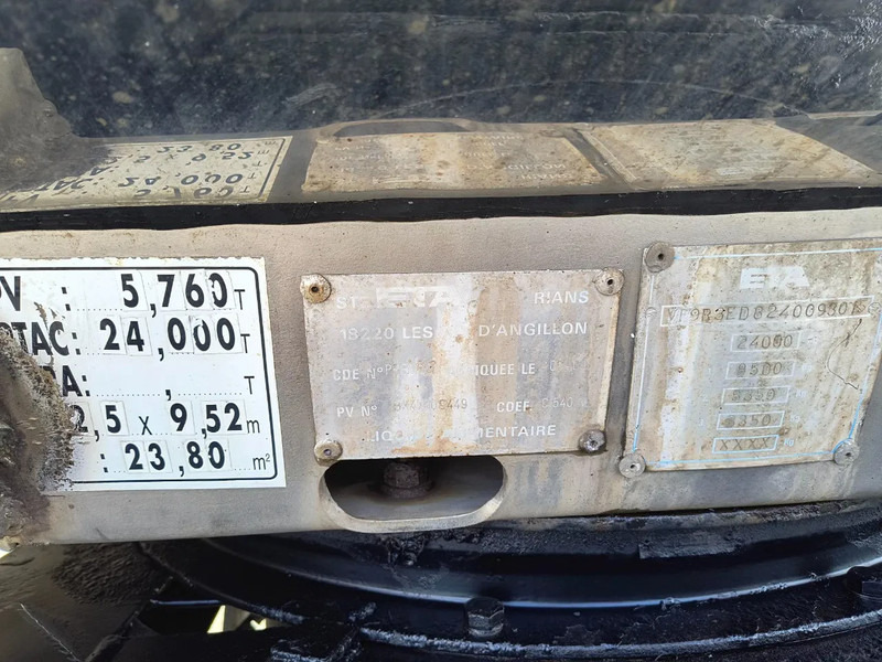 Tankhenger for transport av melk ETA 16500L INSULATED INOX TANK - 1 COMP: bilde 17