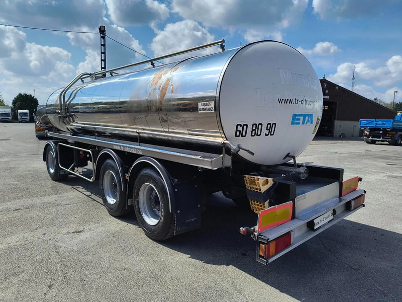 Tankhenger for transport av melk ETA 16500L INSULATED INOX TANK - 1 COMP: bilde 7