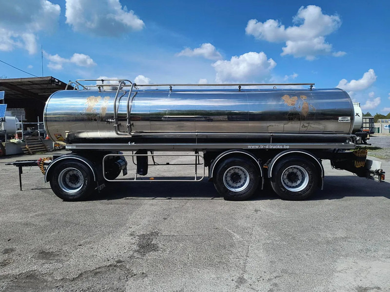 Tankhenger for transport av melk ETA 16500L INSULATED INOX TANK - 1 COMP: bilde 8