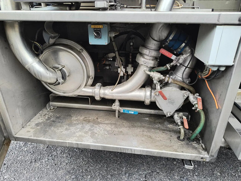 Tanksemi for transport av melk MAISONNEUVE 25000L INSULATED INOX TANK - 2 COMP - PUMP: bilde 8