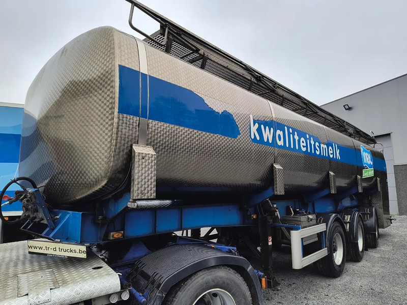Mafa INSULATED INOX TANK 29000L 3 COMP - PUMP/COUNTER - 2 STEERING AXLES - Tanksemi: bilde 1 Mafa INSULATED INOX TANK 29000L 3 COMP - PUMP/COUNTER - 2 STEERING AXLES - Tanksemi: bilde 1